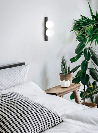 Ping pong applique 2 luci